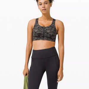 Lululemon Elite Front-Zip Sports Bra, 38C